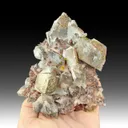 Calcite with Chalcopyrite, Barite, Hematite - image 1