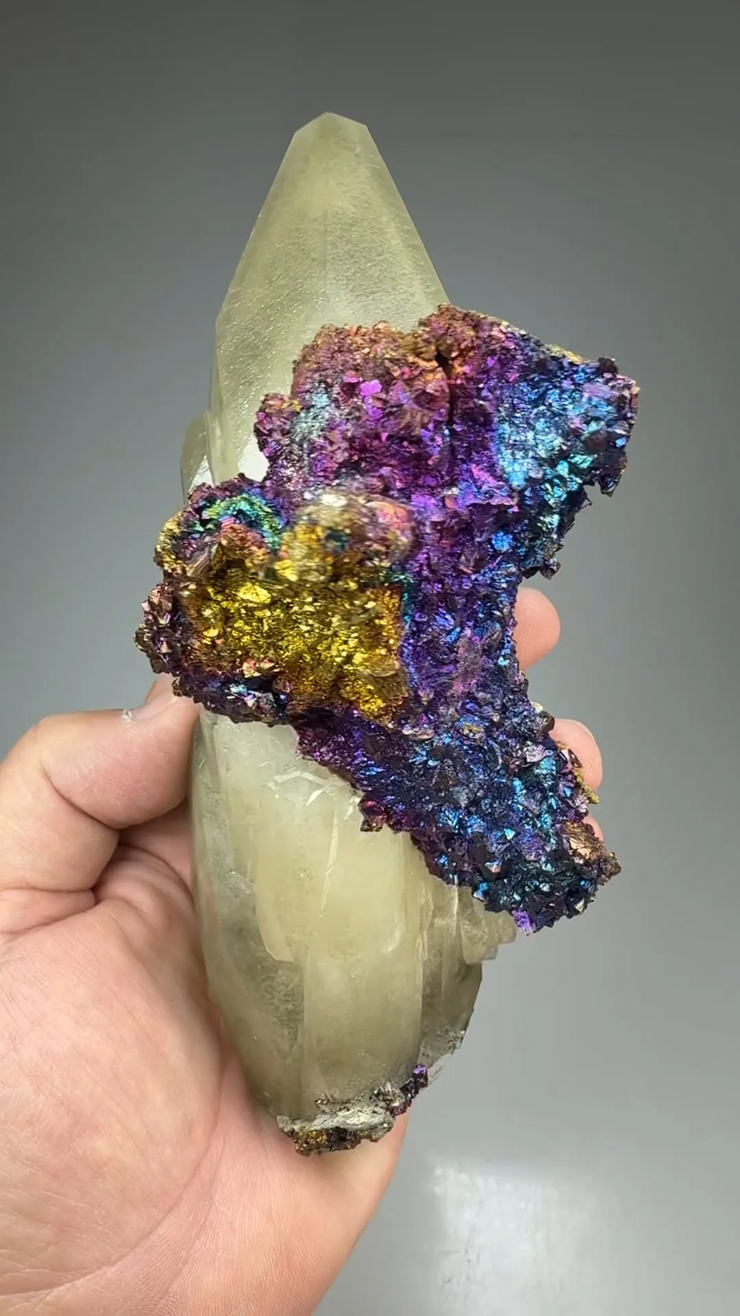 Calcite with Chalcopyrite - image 2