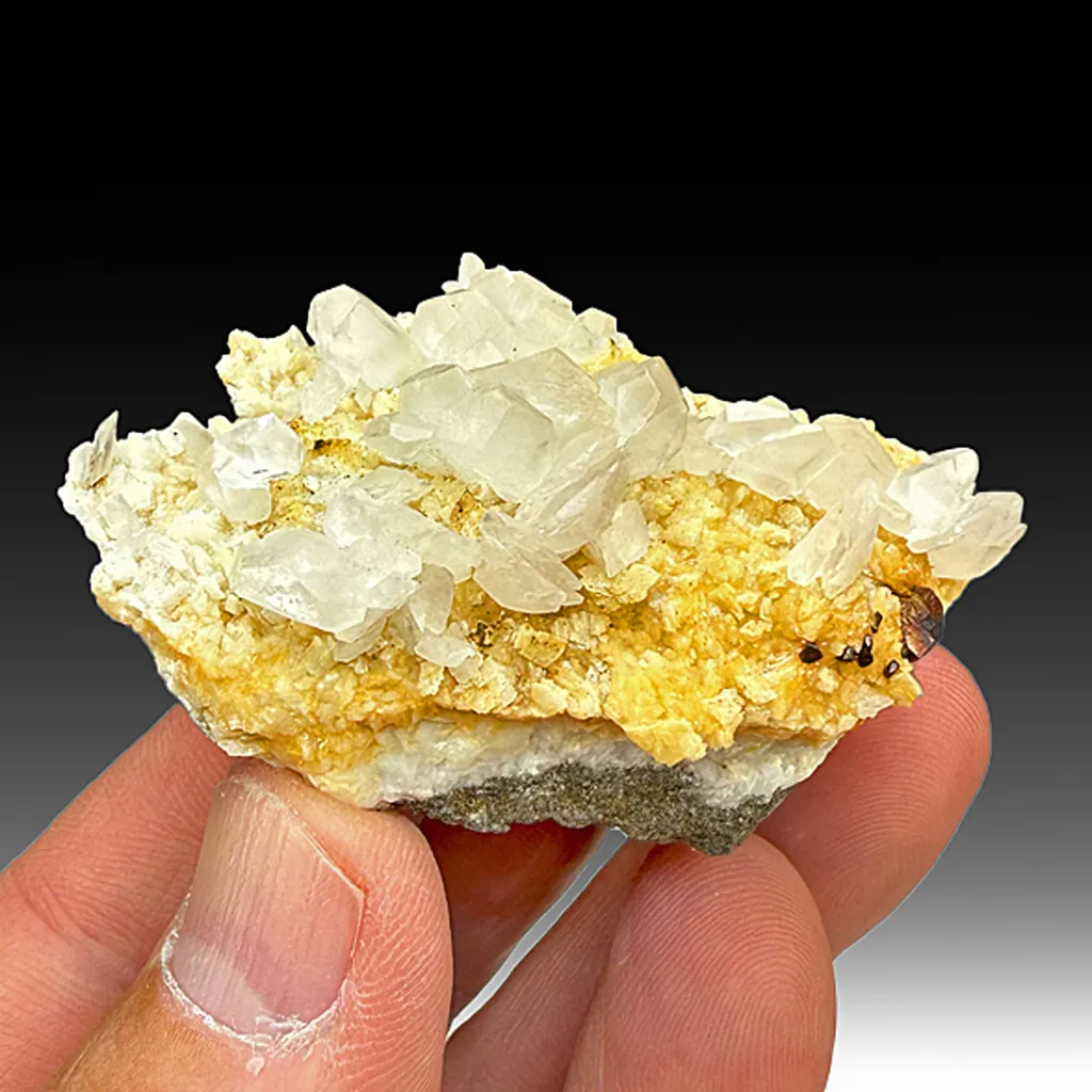 Calcite with Chalcopyrite, Dolomite image