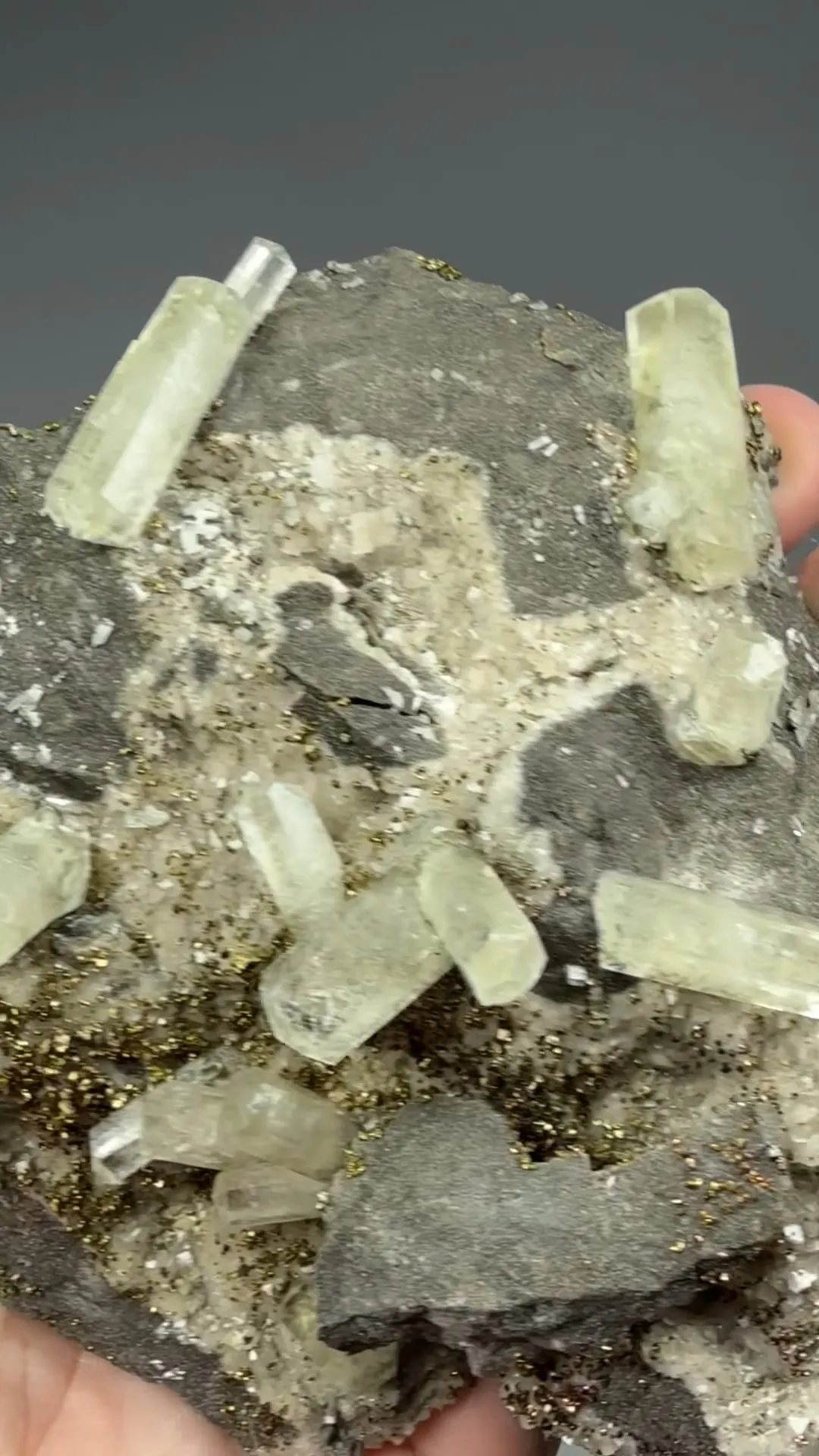 Calcite with Chalcopyrite, Dolomite - image 2