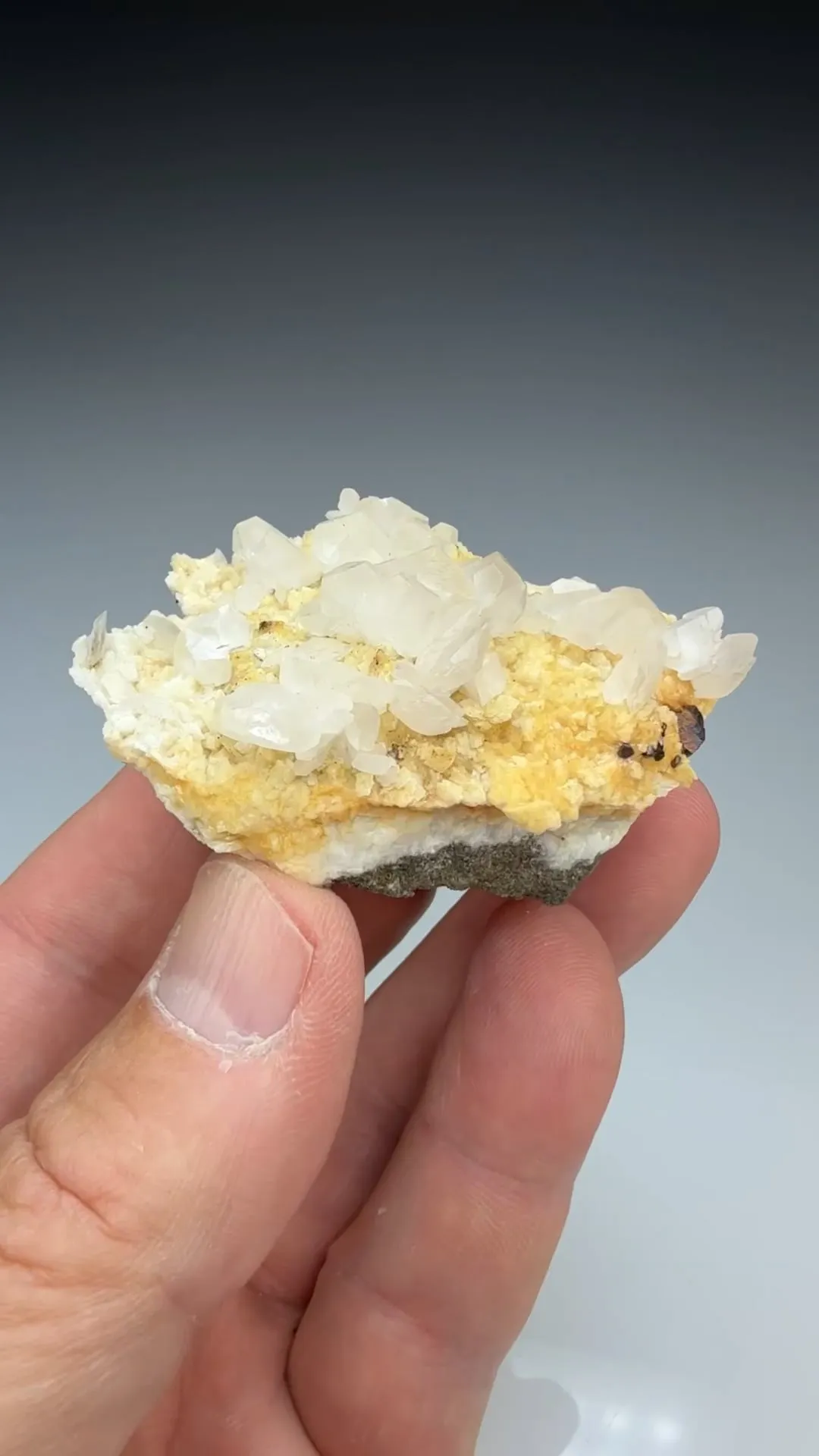 Calcite with Chalcopyrite, Dolomite - image 2