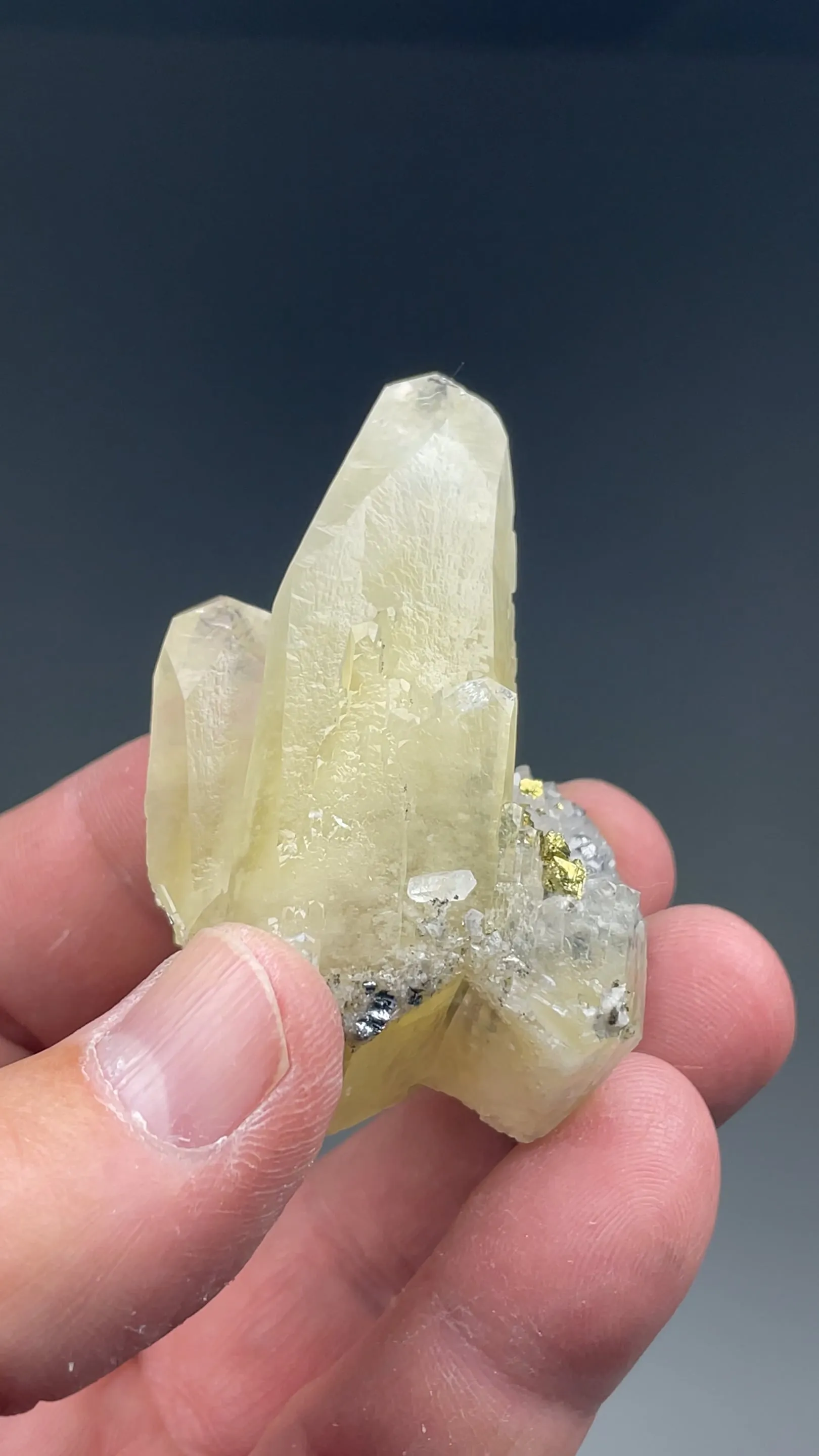 Calcite with Chalcopyrite, Dolomite, Galena - image 2