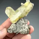 Calcite with Chalcopyrite, Dolomite, Pyrite (1369) - image 2