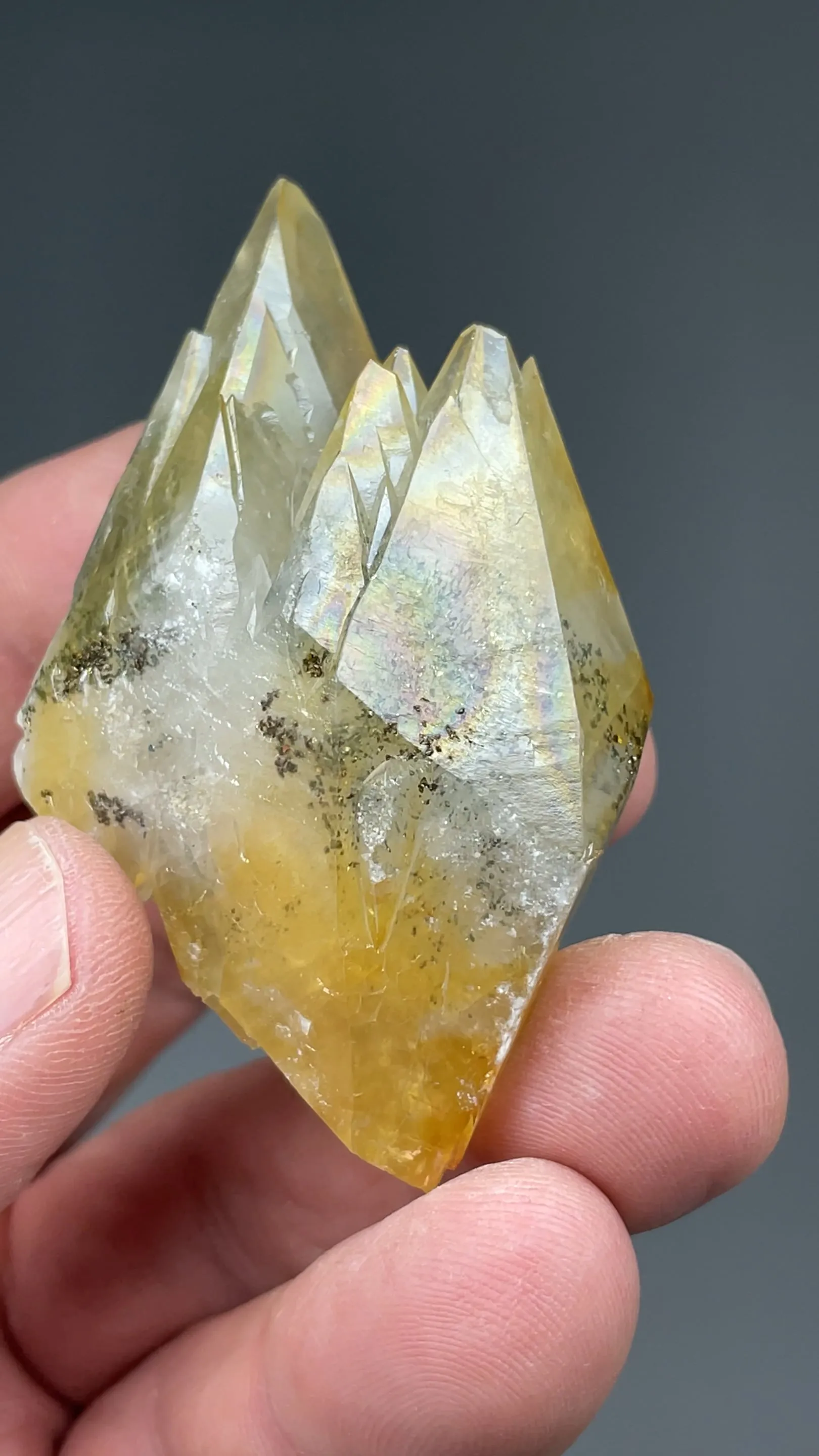 Calcite with Chalcopyrite - image 2
