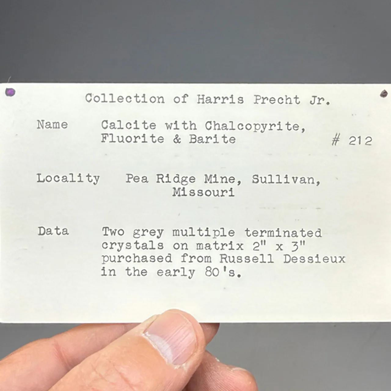 Calcite with Chalcopyrite, Fluorite, Barite, Hematite - image 2