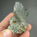 Calcite with Chalcopyrite, Fluorite, Barite, Hematite - image 3