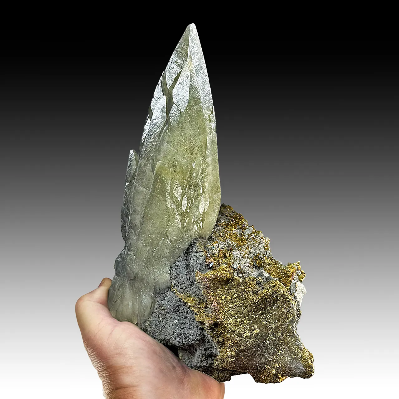 Calcite with Chalcopyrite, Galena - image 2