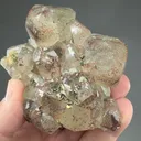 Calcite with Chalcopyrite, Hematite - image 2