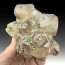 Calcite with Chalcopyrite, Hematite - image 1