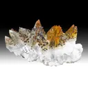 Calcite with Chalcopyrite, Malachite - image 1