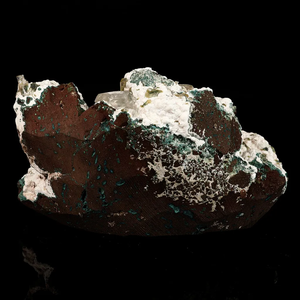 Calcite with Clinoptilolite on Mordenite Natural Mineral Specimen - image 5