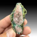 Calcite with Copper, Chrysocolla, Epidote - image 1