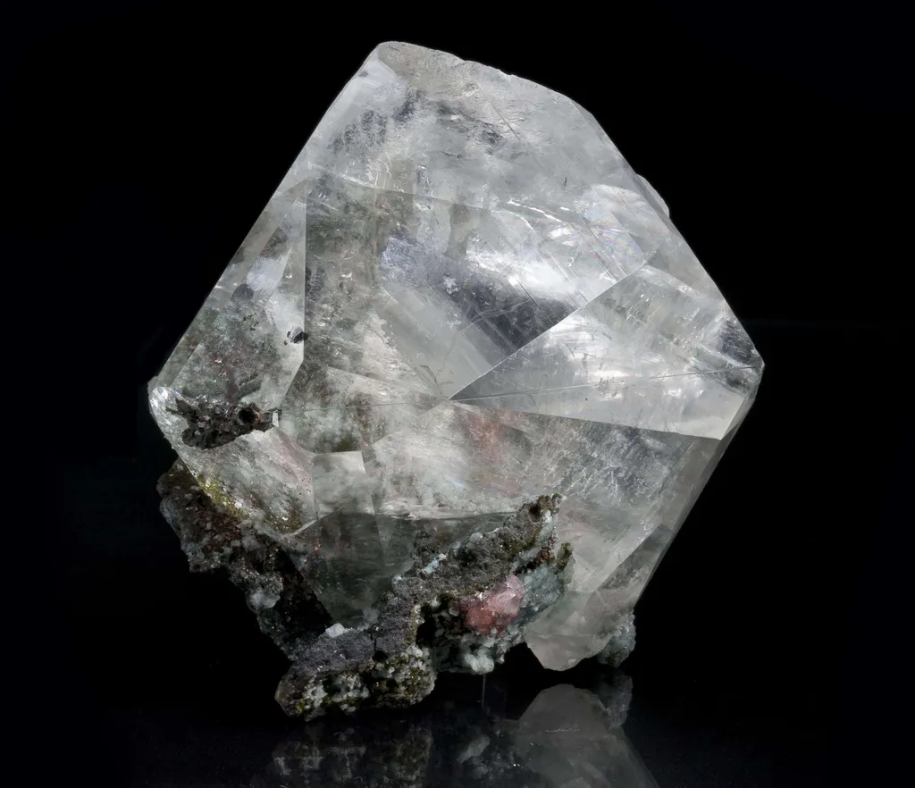 Calcite With Copper Ex. Bement Collection image