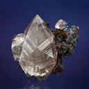 Calcite With Copper Inclusions, on Copper - image 1