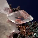 Calcite With Copper Inclusions, on Copper - image 3