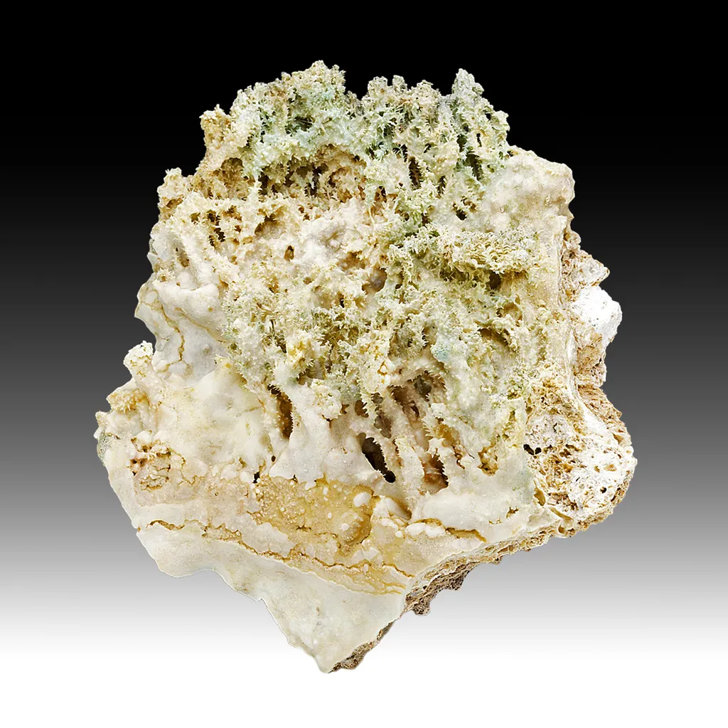 Calcite with Copper Salts image