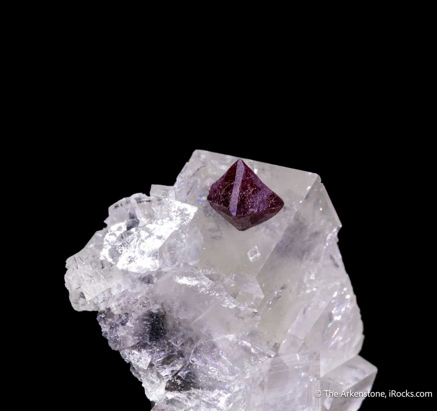 Calcite with Cuprite - image 1
