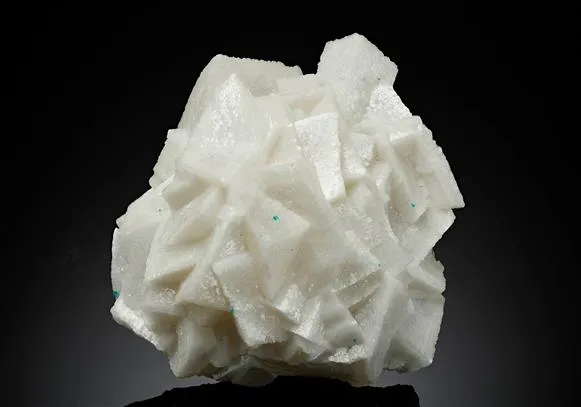 Calcite with Dioptase image