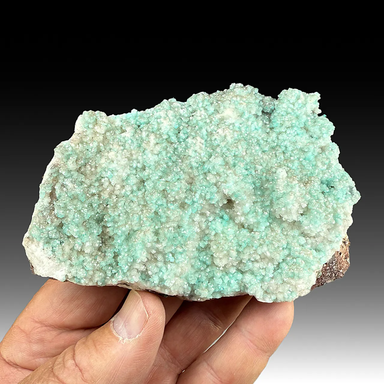 Calcite with Dioptase - image 1