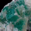 Calcite with Dioptase Inclusions - image 1