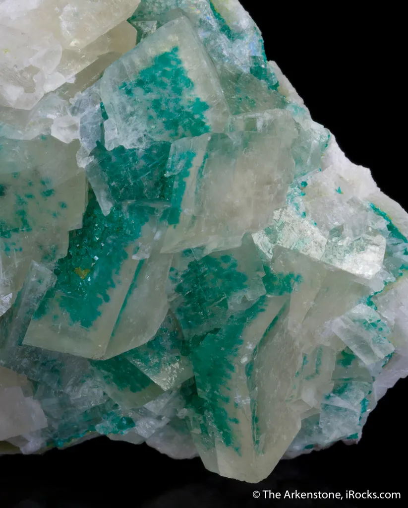 Calcite with Dioptase Inclusions - image 3