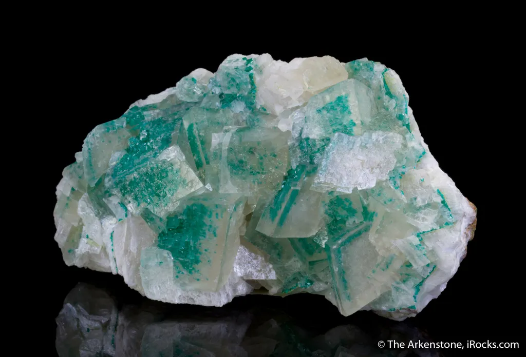 Calcite with Dioptase Inclusions - image 4