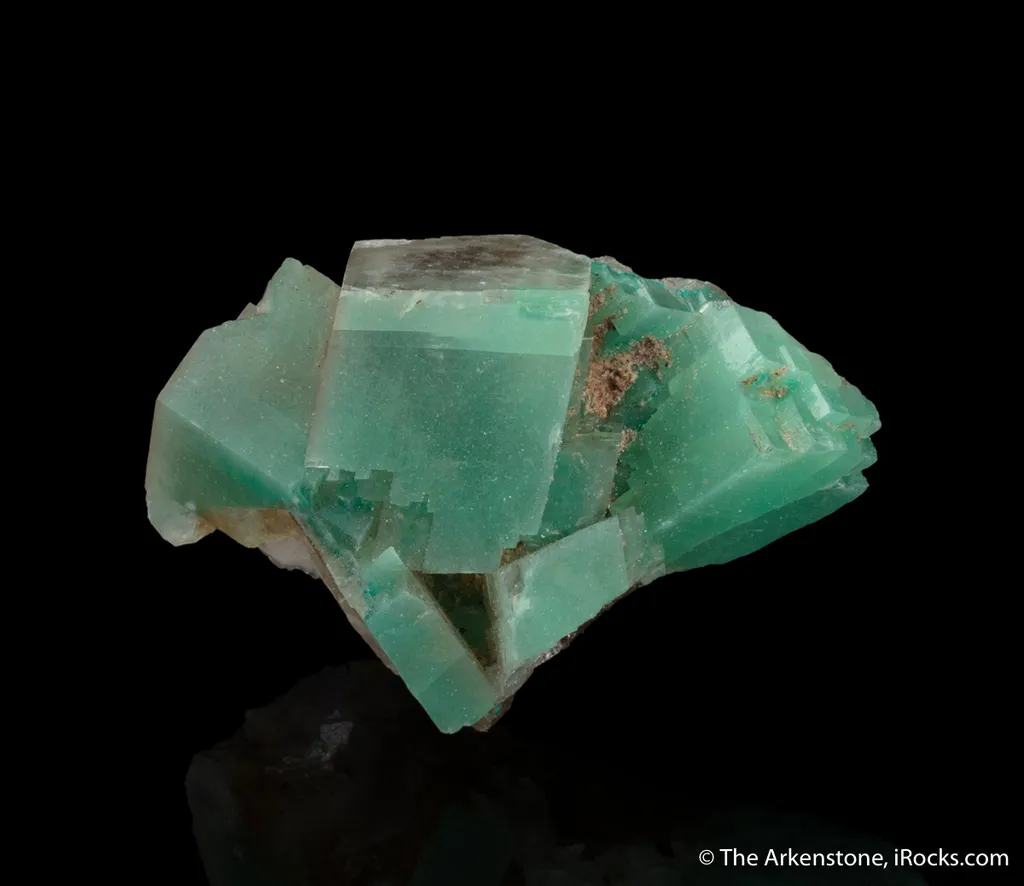 Calcite with Dioptase inclusions - image 3