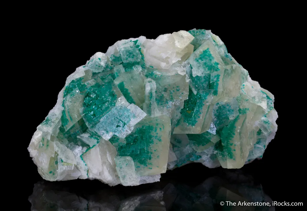Calcite with Dioptase Inclusions - image 5