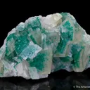 Calcite with Dioptase Inclusions - image 5