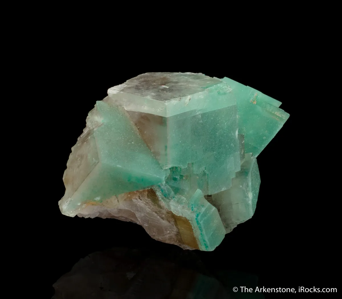 Calcite with Dioptase inclusions - image 5