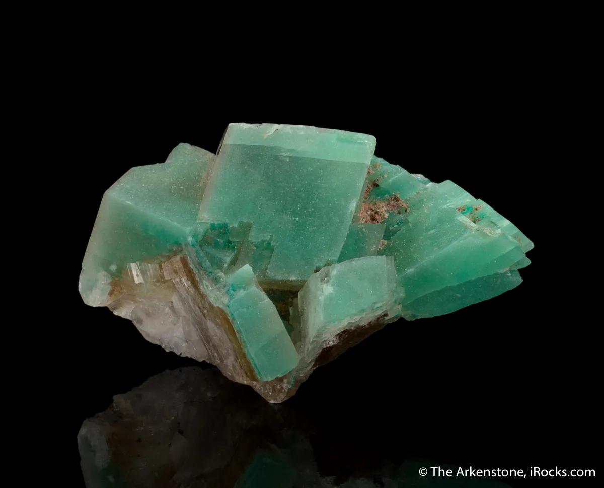 Calcite with Dioptase inclusions - image 6