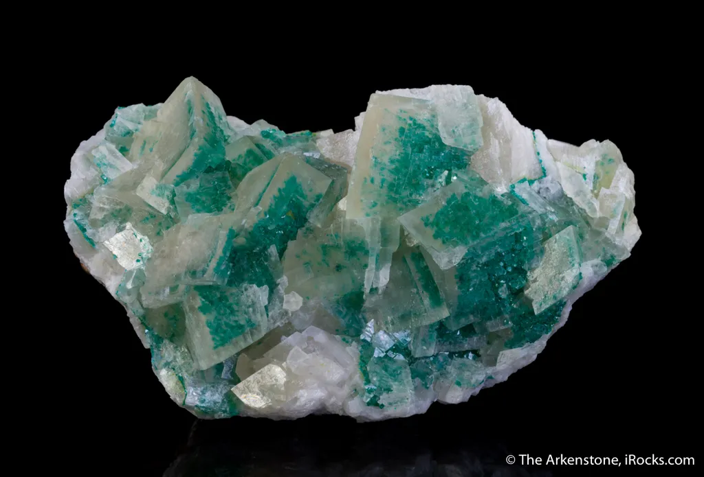 Calcite with Dioptase Inclusions - image 7