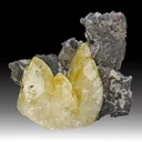 Calcite with Dolomite, Chalcopyrite - image 1
