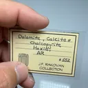 Calcite with Dolomite, Chalcopyrite (552) - image 2