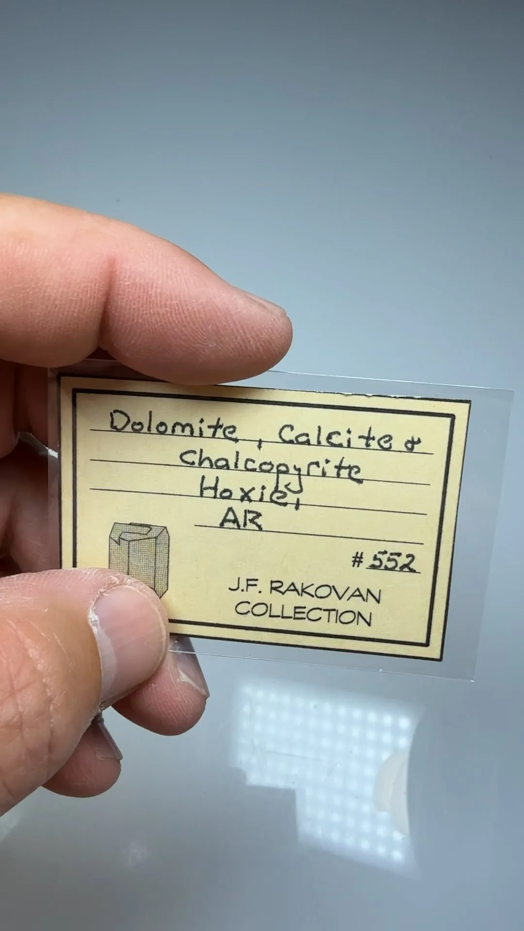 Calcite with Dolomite, Chalcopyrite (552) - image 2