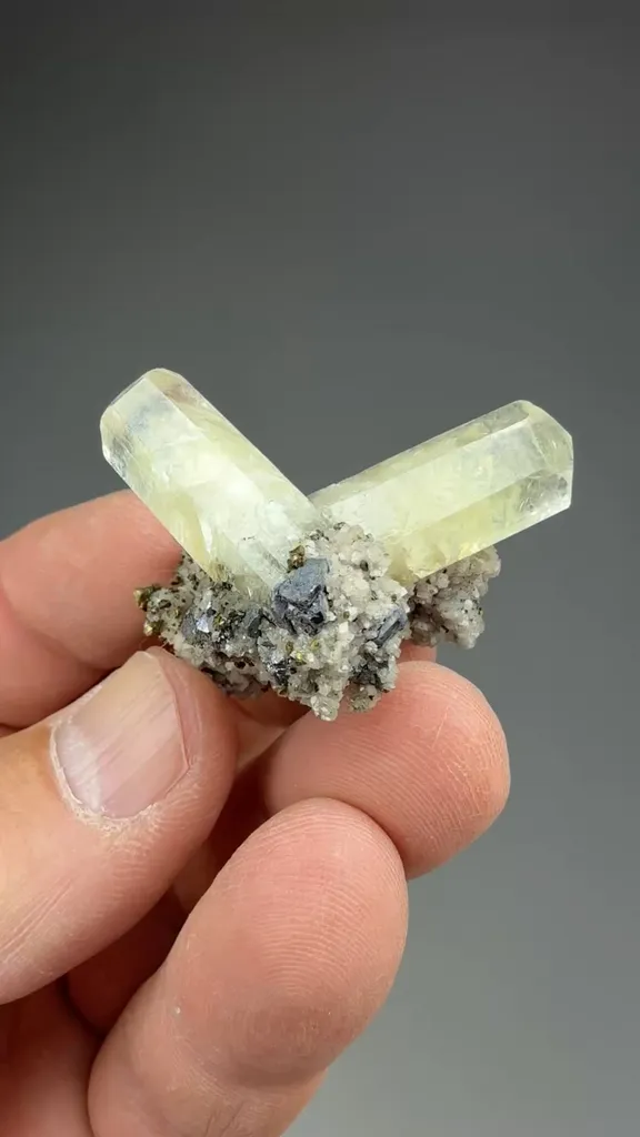 Calcite with Dolomite, Chalcopyrite - image 2