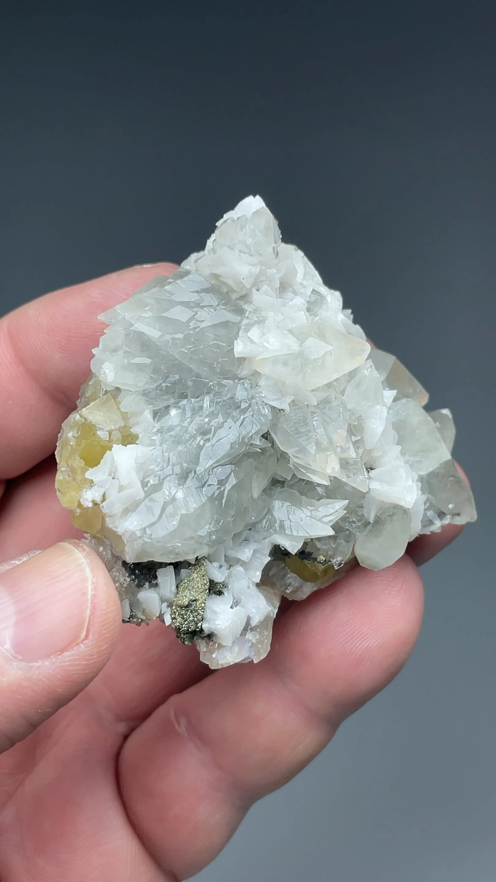 Calcite with Dolomite, Pyrite, Fluorite - image 2