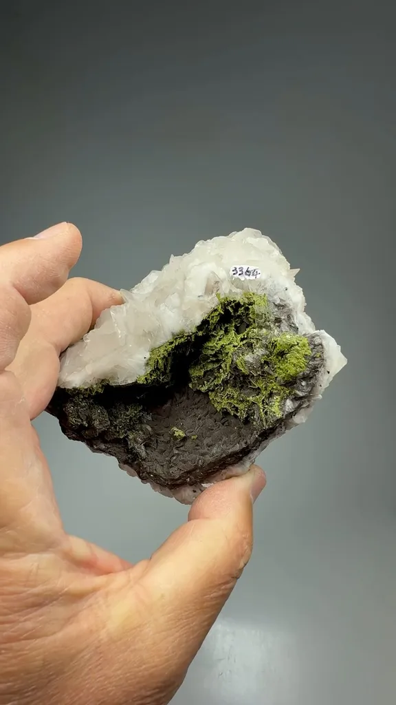Calcite with Duftite - image 2