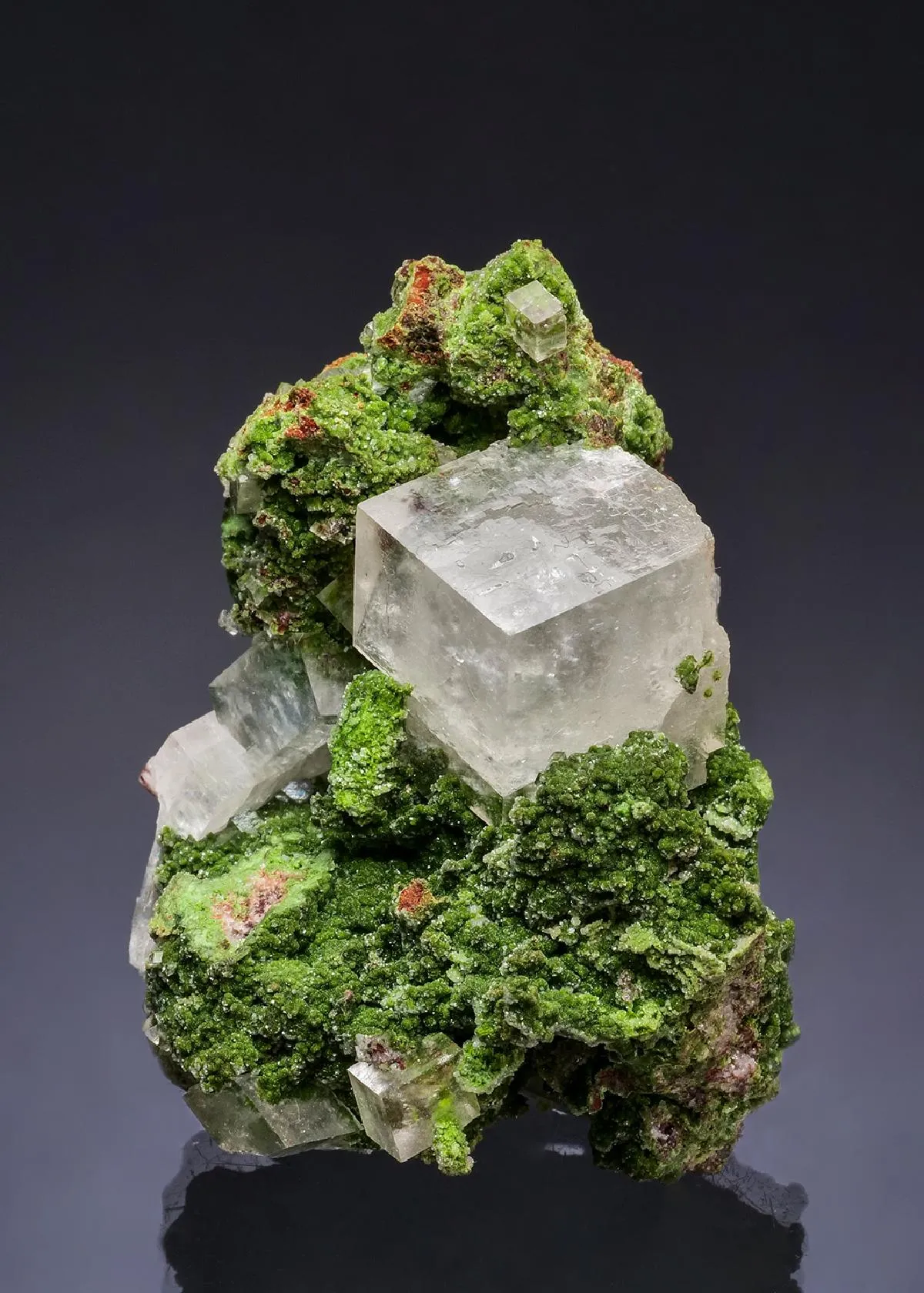 Calcite with Duftite - image 1