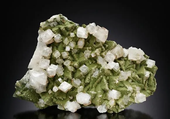 Calcite with Duftite - image 1