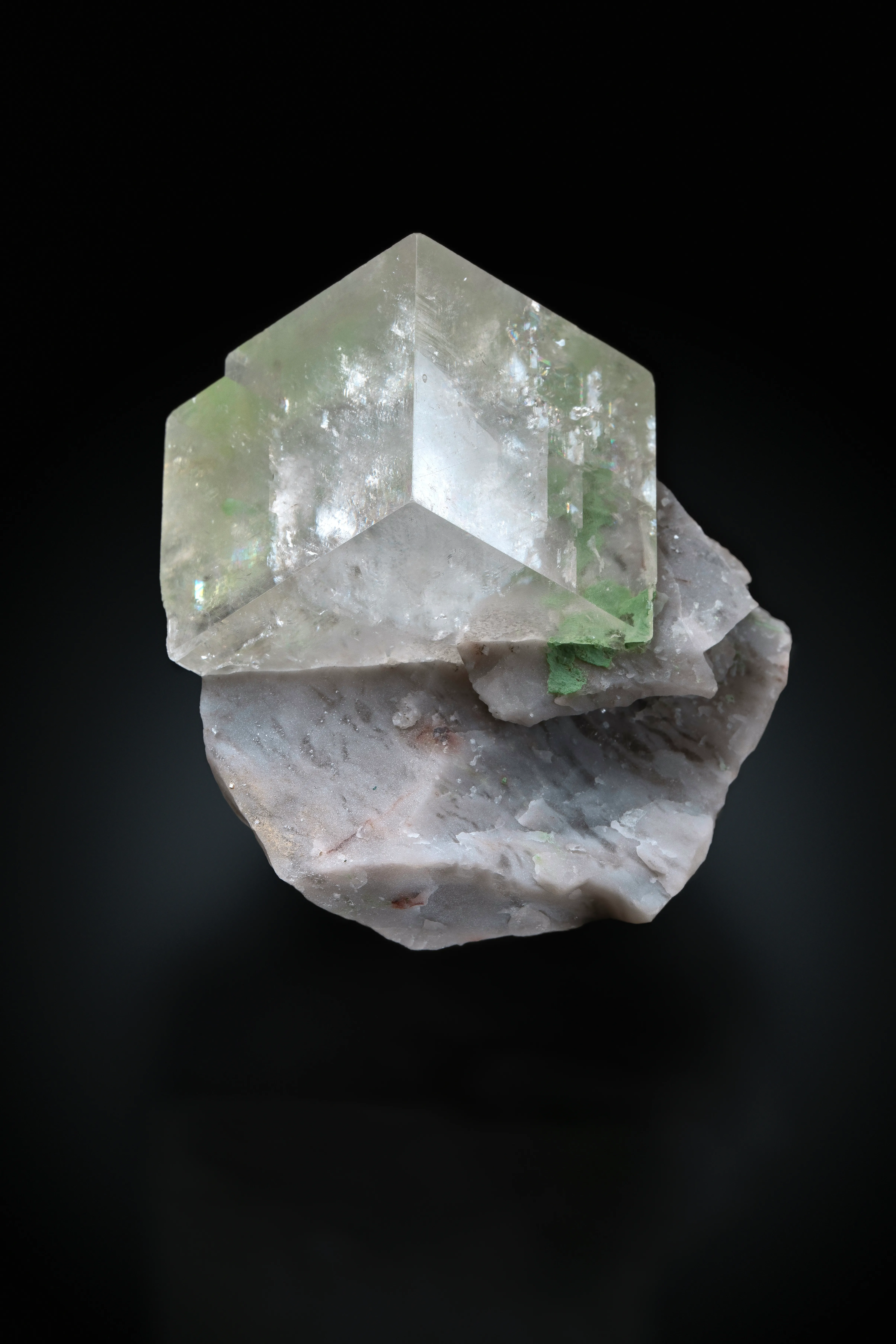 Calcite with Duftite - image 1