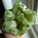 Calcite with Duftite and Dioptase - image 1
