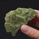 Calcite with Duftite and Dioptase - image 2