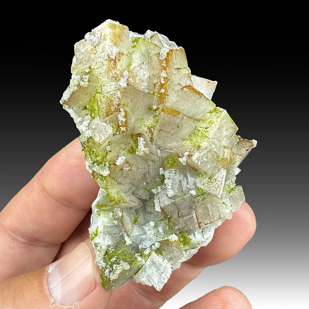 Calcite with Duftite, Dolomite image