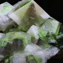 Calcite with Duftite & Hematite phantoms - image 4