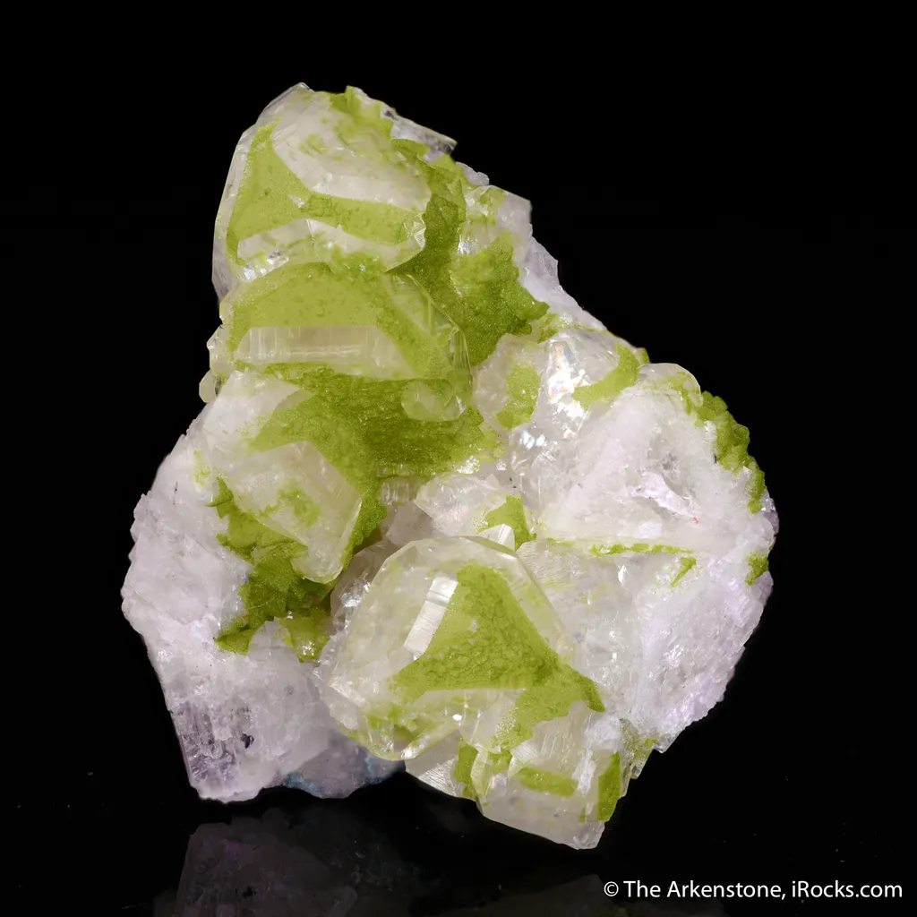 Calcite with Duftite Inclusions image
