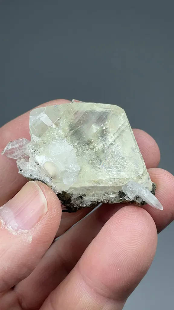 Calcite with Fluorapophyllite-K - image 2