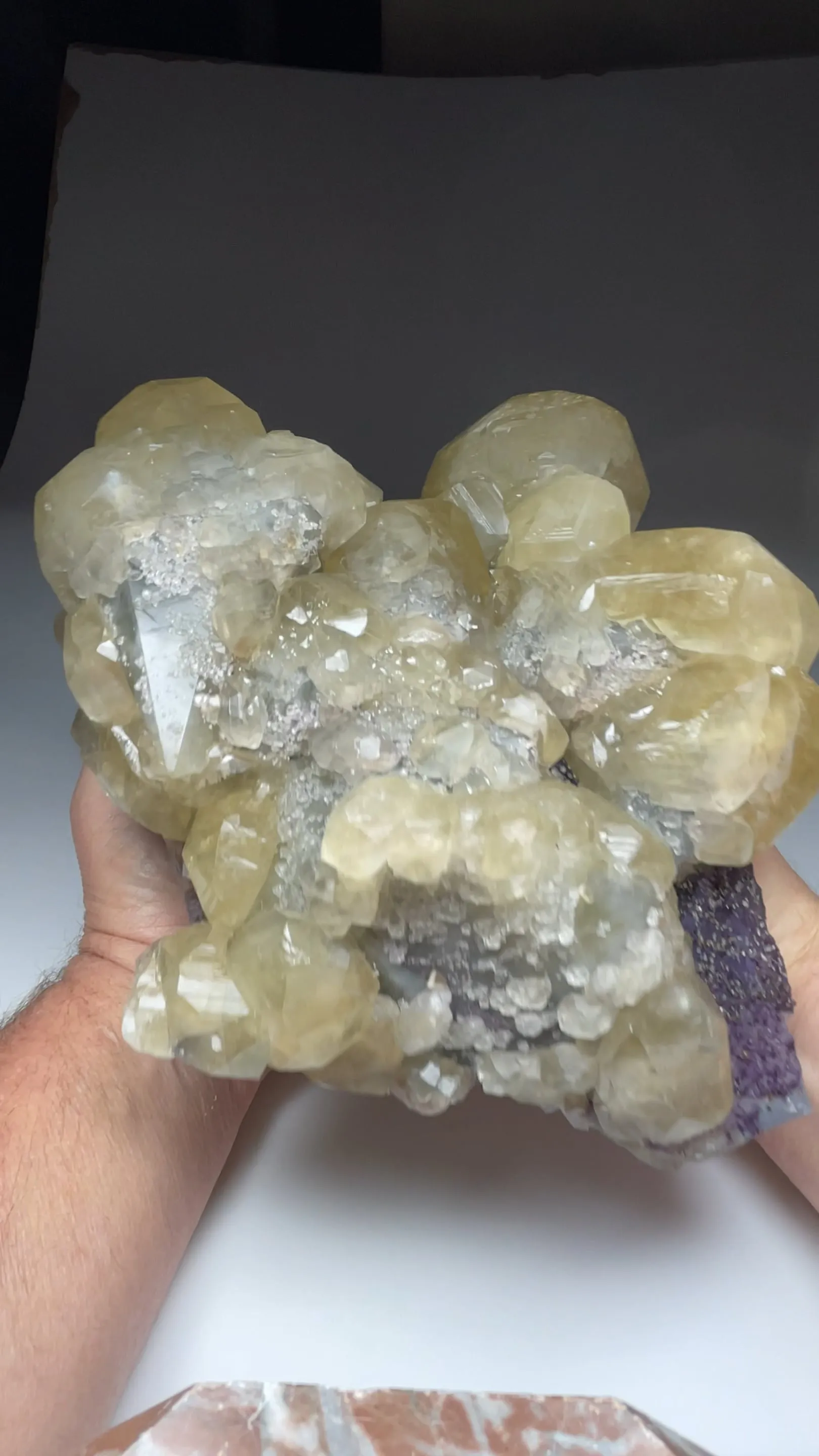 Calcite with Fluorite - image 2