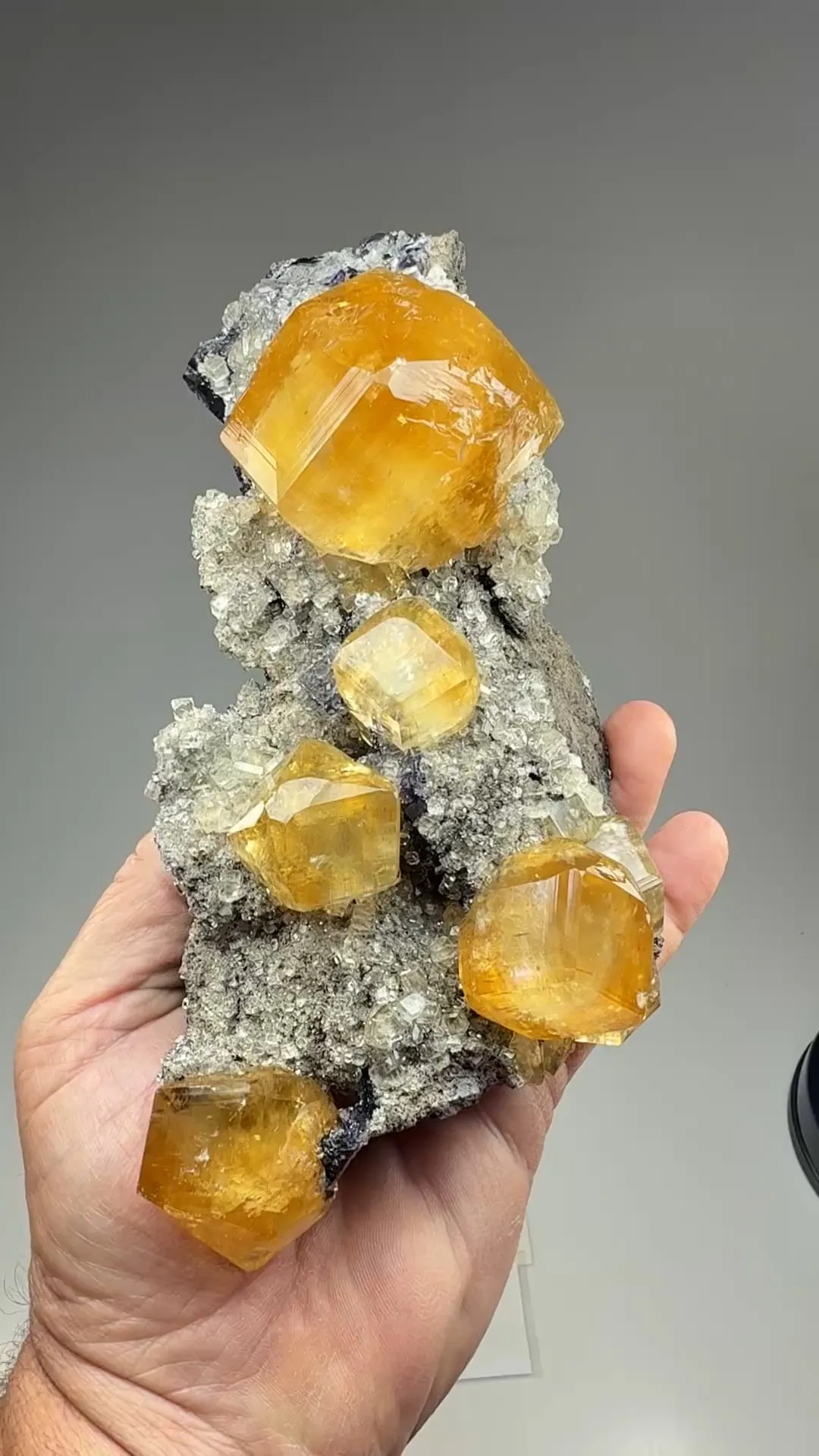 Calcite with Fluorite - image 2