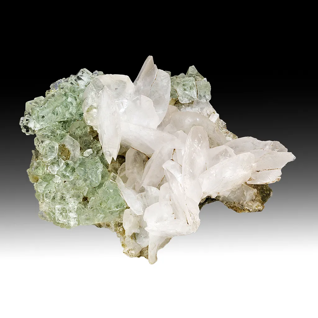 Calcite with Fluorite image